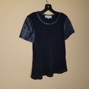 Ann Taylor Loft Peplum Top